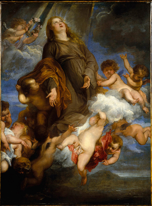 Sir Anthony van Dyck, 'St. Rosalia interceding for the Plague-stricken of Palermo,' 1624. Oil on canvas. New York, Metropolitan Museum of Art. Image copyright The Metropolitan Museum of Art/Art Resource/Scala, Florence.